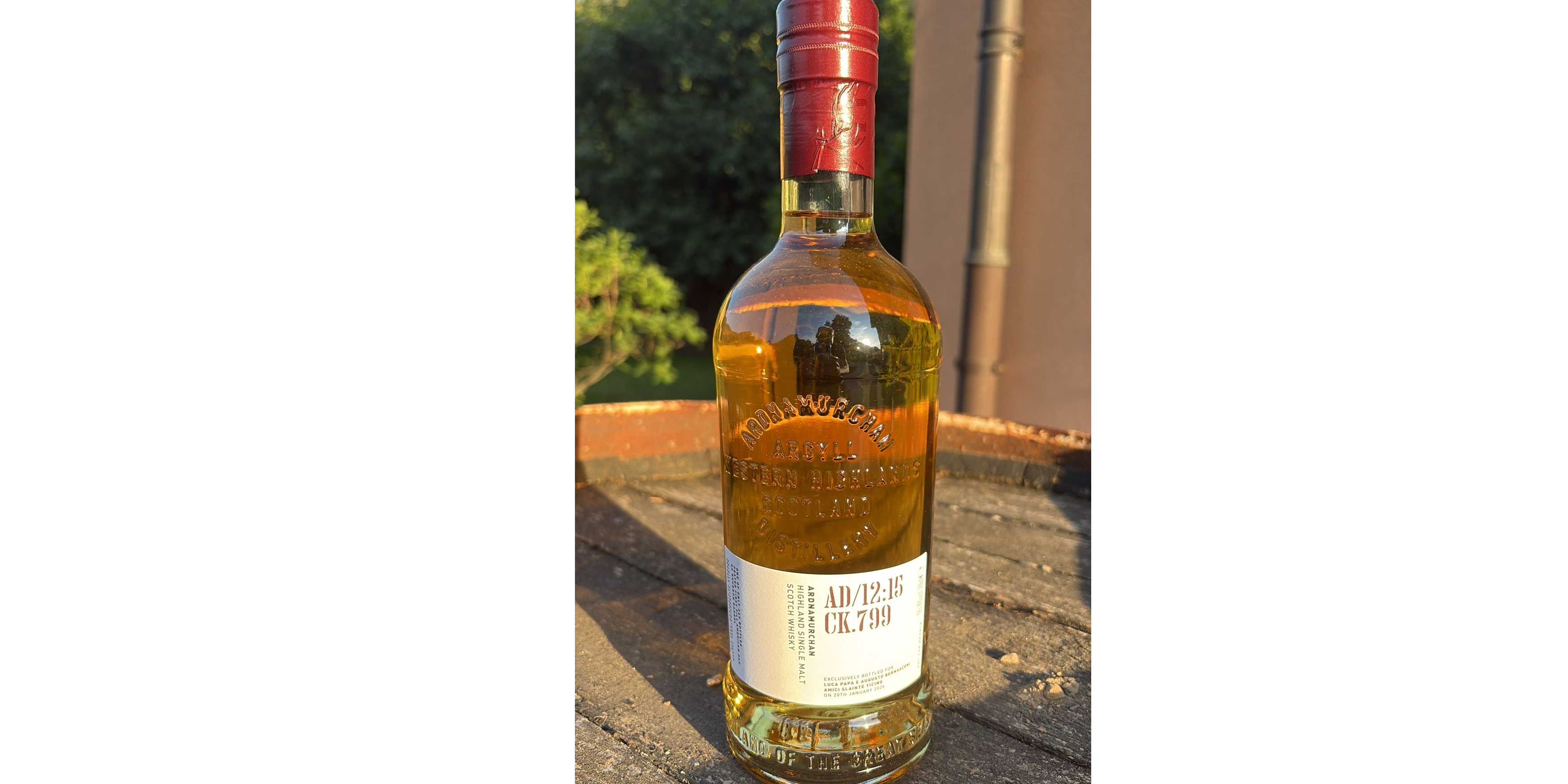 Locandina ARDNAMURCHAN AD 12/2015 CK 799 HIGHLAND SINGLE MALT